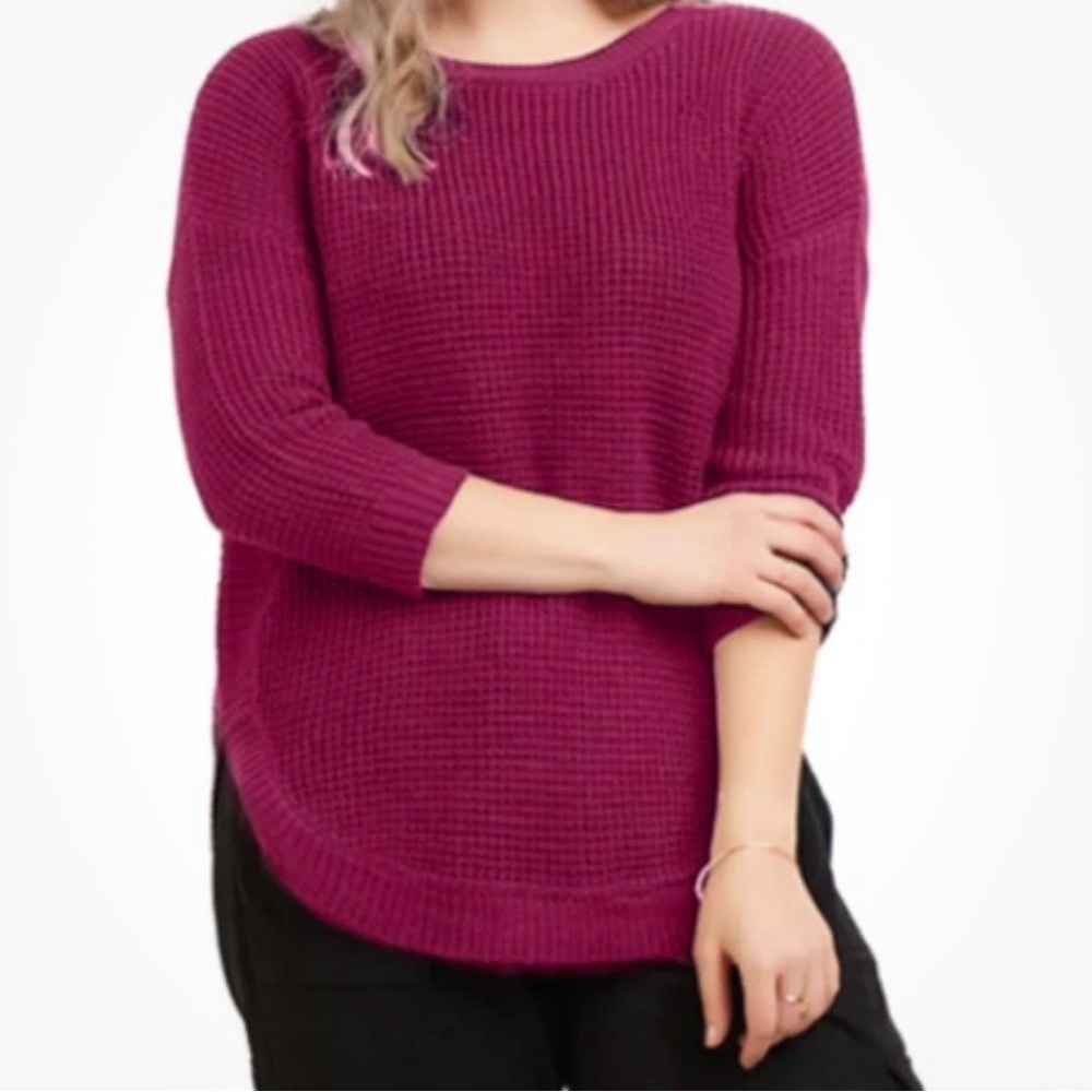Black Tape Magenta Crew Neck Sweater